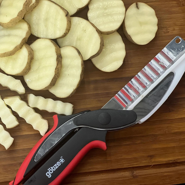Revolutionary 5-in-1 Kitchen Scissors: Chop Veggies, Meat & More in Seconds🔪