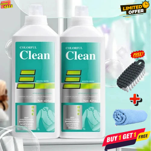 8 in 1 Color Bleach Laundry Detergent Stain Remover ( BUY 1 GET 1 FREE )