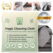 ✨ SWIVO Magic Cleaning Cloth – Wipe Instantly, Shine Effortlessly! 🧼✨
